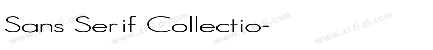 Sans Serif Collectio字体转换